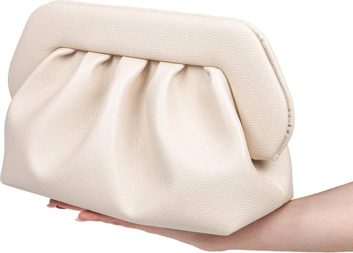 Immagine prodotto Themoirè vegan fabric clutch shell color