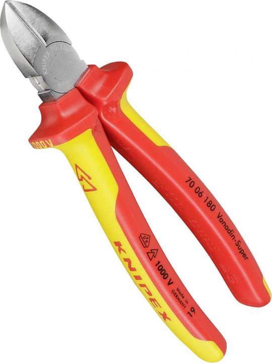 Actual product image Knipex Diagonal Cutter (180 mm)