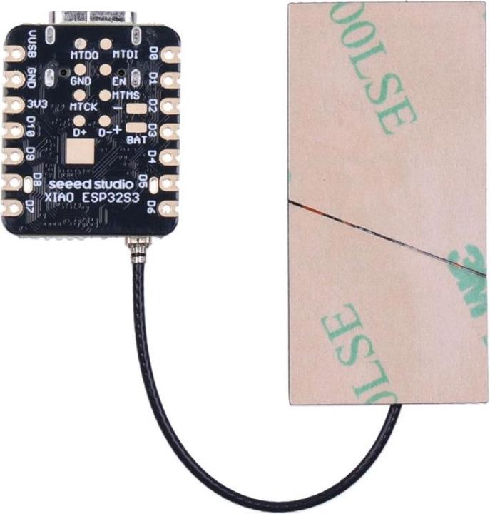 Actual product image Seeed Studio XIAO ESP32 S3 Sense with camera