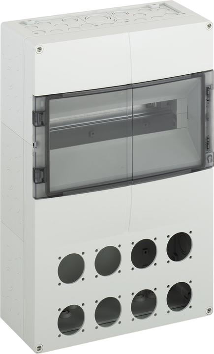 Actual product image Spelsberg SPE 73911001 Aki 14-1L Socket outlet housing IP65 16A 230V 2P+E 8xSchuko (Housing)