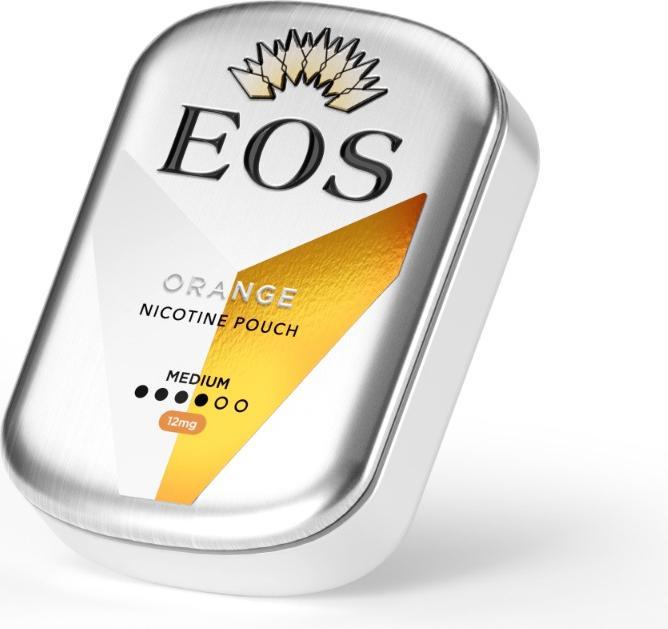 Produktbild Empire of Snus EOS - All White Medium - Orange (Nicotine Pouches, 12 mg)