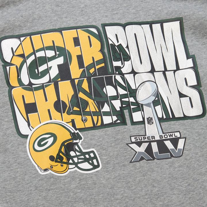Actual product image Mitchell & Ness Fleece 4.0 Pullover Green Bay Packers - XXL (XXL)