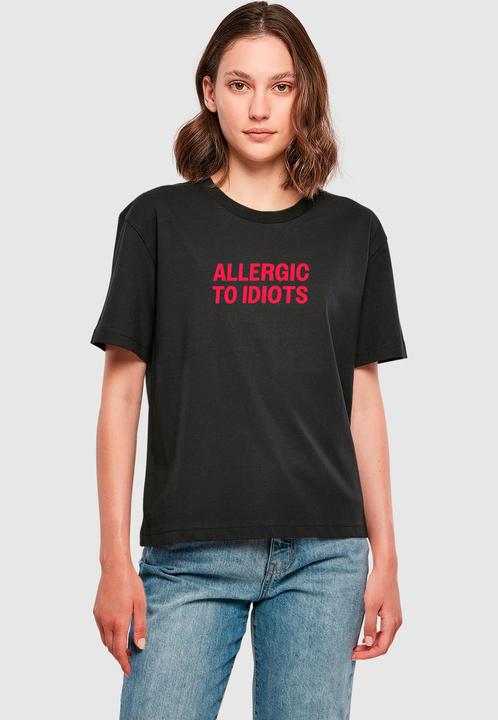 Actual product image Miss Tee Allergic To Idiots Tea - 170029 (XL)