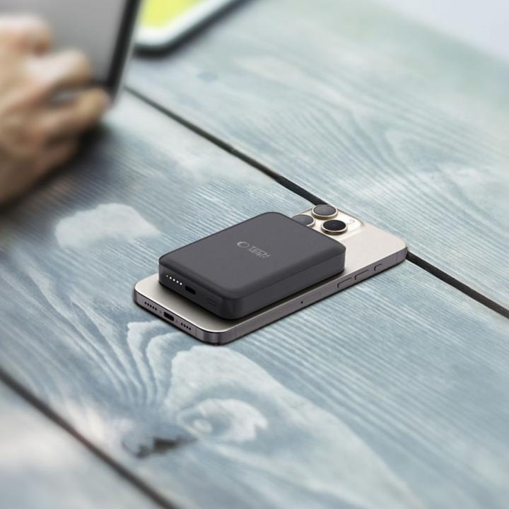 Image du produit Tech Banque d'alimentation techninės apsaugos PB11 LifeMag 10000 mAh Juodas (10000 mAh, 15 W)