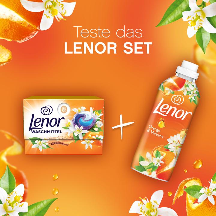 Image du produit Lenor Orange & Verbene (112 Cycles de lavage, Liquide)