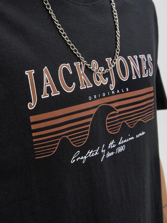 Actual product image Jack & Jones Gedruckt Rundhalsausschnitt T-shirt T-shirt (M)