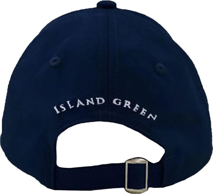 Actual product image Island Green Mens Logo Curved Peak Golf Hat (One size)