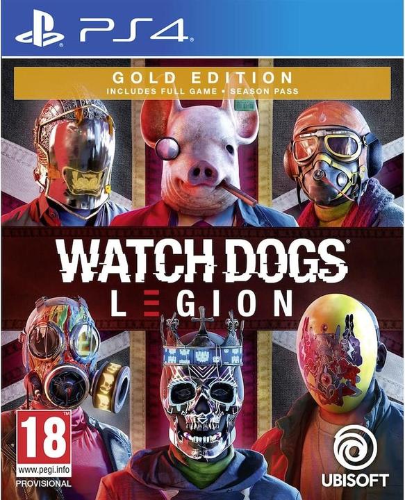 Produktbild Ubisoft Watch Dogs: Legion (Gold Edition) (PS4, EN)