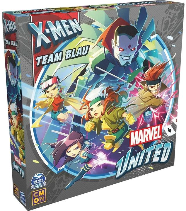 Produktbild Cmon CMND1306 - Marvel United: X-Men Team Blau, Brettspiel, ab 10 Jahren (DE-Erweiterung) (Deutsch)