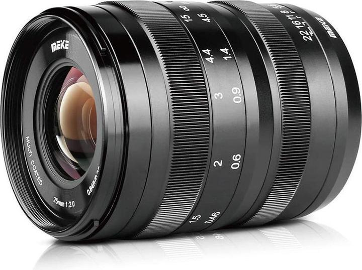 Actual product image Meike MK 25mm F2.0 Nikon 1 mount