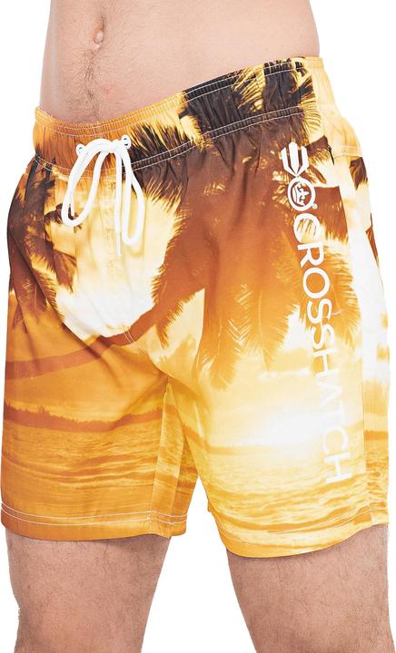 Image du produit Crosshatch Hommes Beach Dream Sunset Short de natation (L)