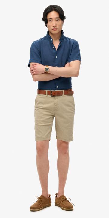 Produktbild Superdry Vacation Hemd mit kurzen Ärmeln aus Leinen (M)
