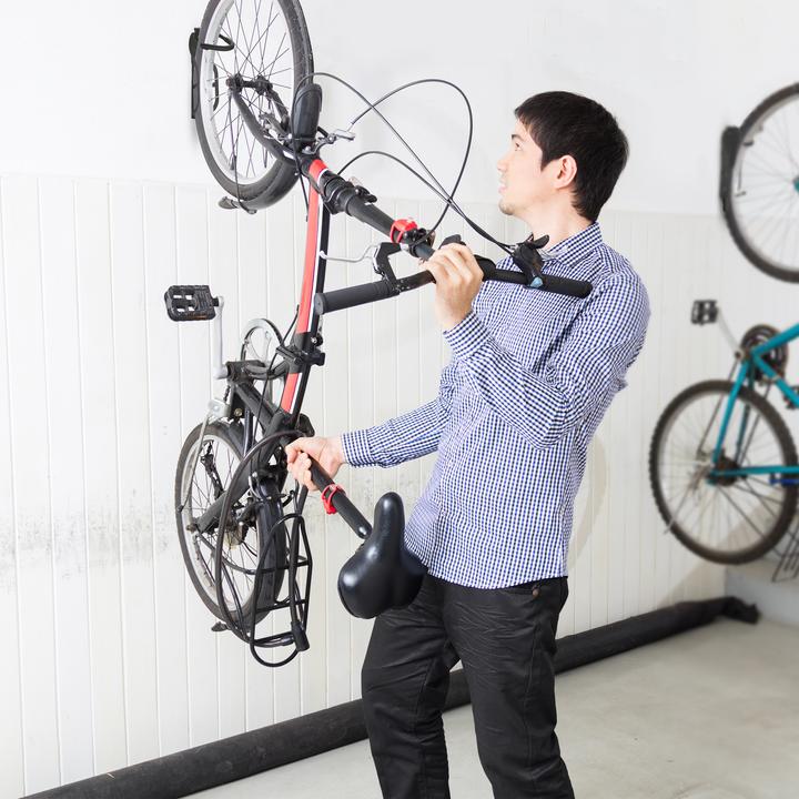 Actual product image Relaxdays 6x Bicycle Wall Mount