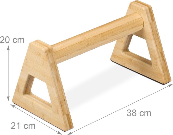 Immagine prodotto Relaxdays 2x maniglie-push-up
