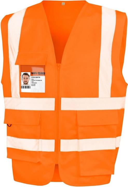 Result HiVis Weste Extra stark Schiene