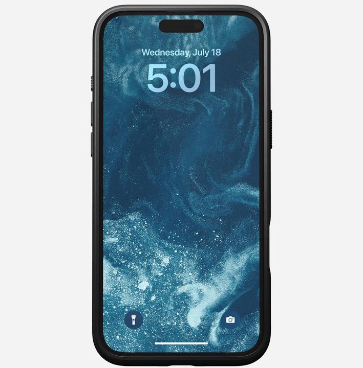 Image du produit Nomad Étui en cuir moderne iPhone 16 Plus noir (Apple iPhone 16 Plus)