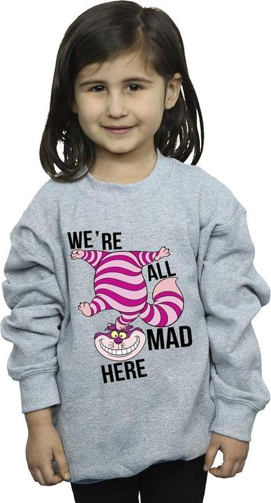 Produktbild Disney Mädchen Alice im Wunderland Alles verrückt hier Sweatshirt (140, 146)