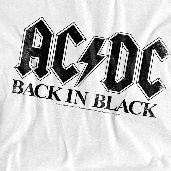 Actual product image AC/DC Mens Back In Black T-Shirt (S)