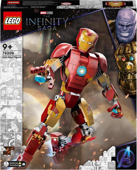 Produktbild LEGO Iron Man Figur (76206, LEGO Marvel)