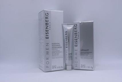Eisenberg Men's Care Set Essential Soothing Moisturizer Mégalift Sample (Bartpflege set)