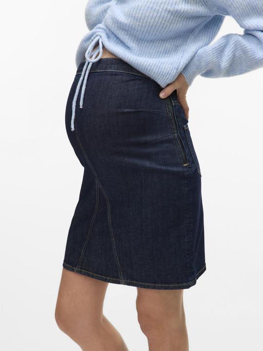 Immagine prodotto Mamalicious Gonna corta a vita alta in denim (L)