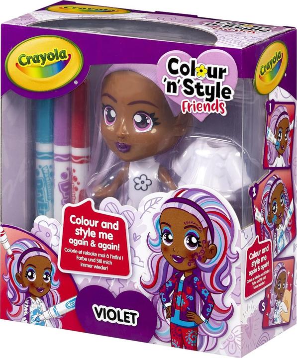 Immagine prodotto Crayola Bambole di colore e stile ass