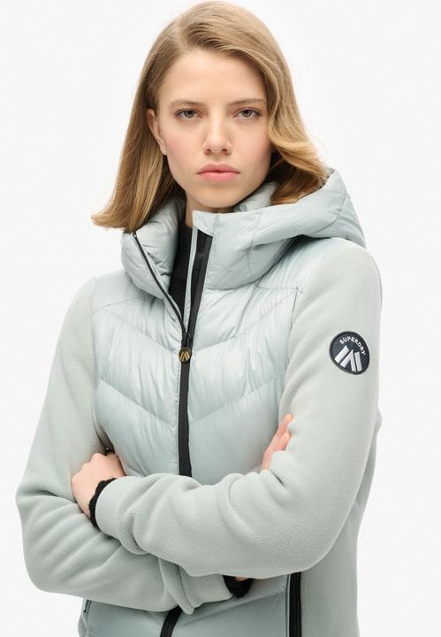 Produktbild Superdry Hooded Storm Fleece Jacket - Grijs (16)