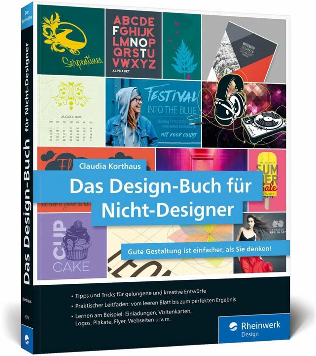 Actual product image Das Design-Buch für Nicht-Designer (German, Claudia Korthaus, 2018)
