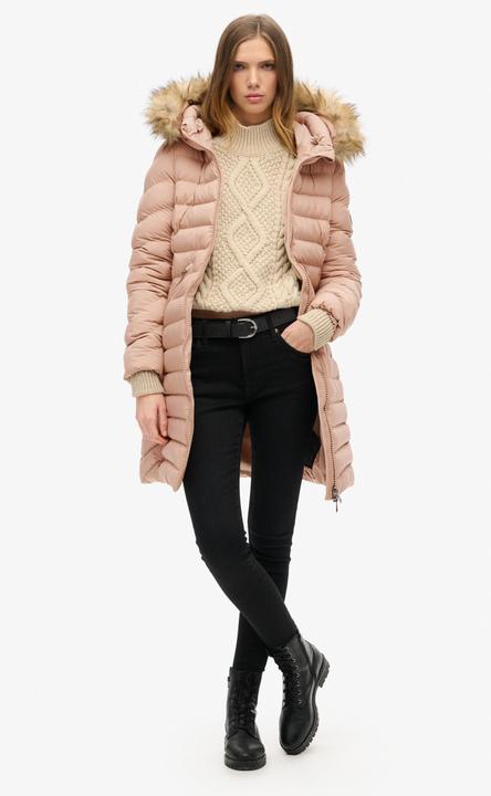 Actual product image Superdry 's id jacket fuji faux fur (M)