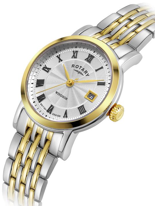Immagine prodotto Rotary LB05421/01 Windsor Ladies 27mm 5ATM (Orologio da polso analogico, 27 mm)