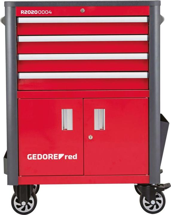 Produktbild Gedore red R22041004 Werkzeugsatz im Werkstattwagen WINGMAN rot 129-teilig (129 x)