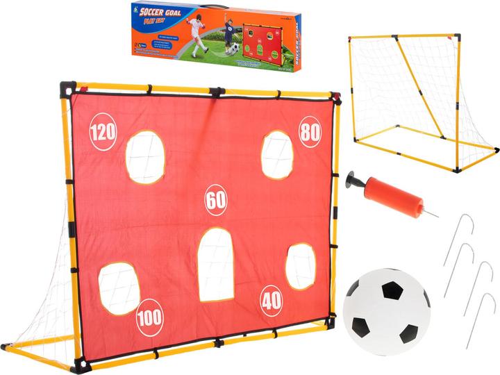 Immagine prodotto Kik Porta da calcio con tappeto da allenamento di precisione + pallone
