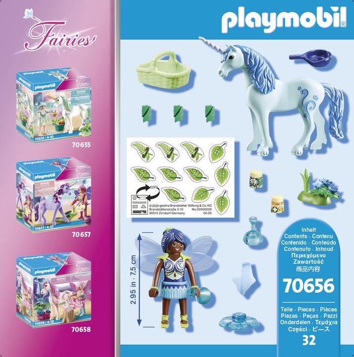 Immagine prodotto Playmobil Unicorno con fata guaritrice (70656)