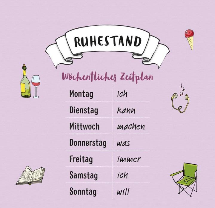 Produktbild Ich hab keine Zeit. Ich bin Rentner (Deutsch, 2019)