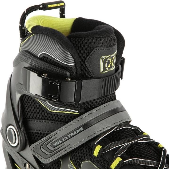 Productafbeelding Nils NA9157 zwart-geel maat 43 INLINE SKATES (43)