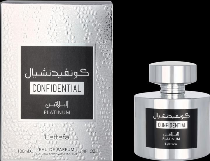 Produktbild Lattafa Perfumes Confidential Platinum (Eau de Parfum, 100 ml)