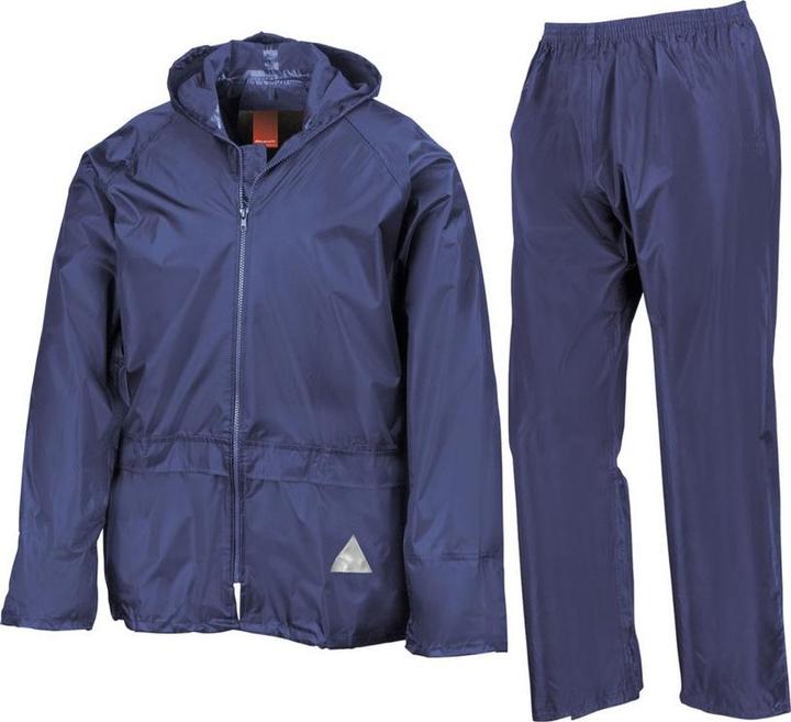Actual product image Regatta Unisex Adult Waterproof Jacket And Trousers Set (M)