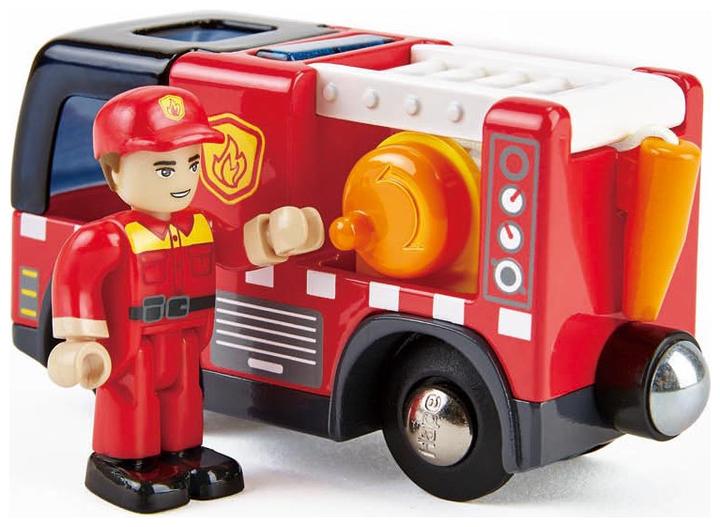 Image du produit Hape Véhicule de pompiers avec sirène