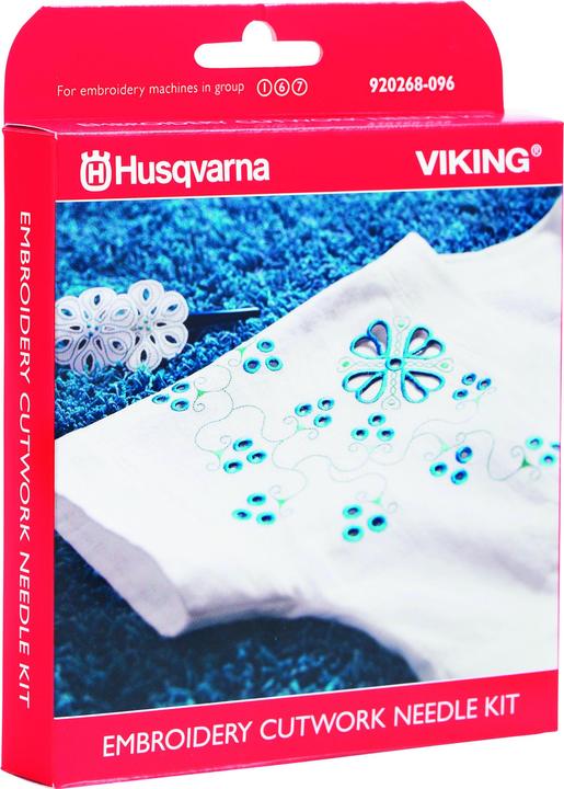 Husqvarna Embroidery Cutwork Nadel Set