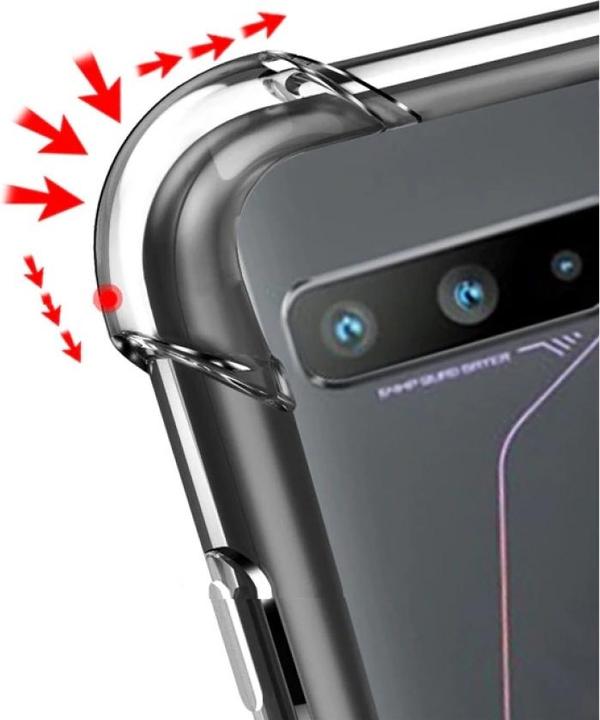 Immagine prodotto Screenguard Asus ROG Phone 3 Cover Crystal Soft Airbag Bumper (Asus ROG Phone)
