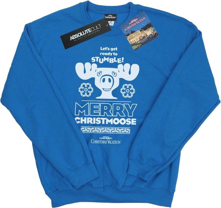 Actual product image National Lampoon´s Vacation Mens Merry Christmoose Sweatshirt (M)