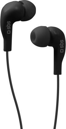 Produktbild SBS Kopfhörer mit Kabel, Stereo In-Ear Studio Mix 10, 3,5 mm Klinkenstecker mit Mikrofon und Taste zur G (Kabelgebunden)