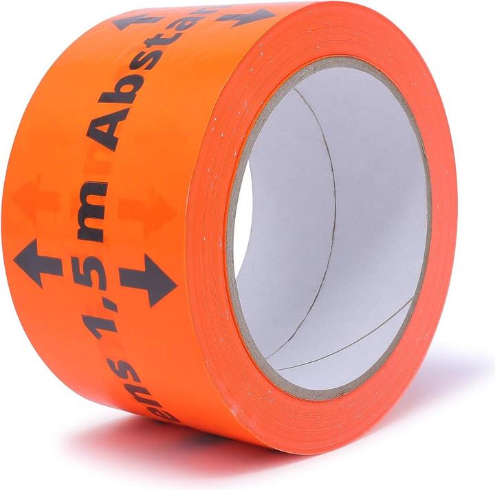 Actual product image GWS Hinweis Klebeband - Abstand halten (60 mm)