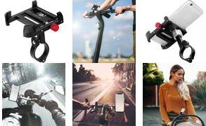 Immagine prodotto LogiLink Supporto per smartphone per bicicletta, diritto, per smartphone da 3,57 pollici