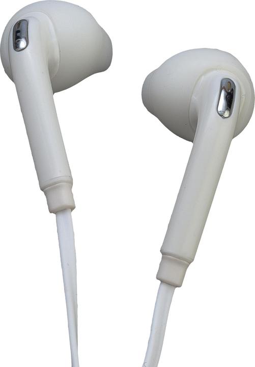 Produktbild Peter Jäckel Stereo Headset 3,5mm Klinke SOUND PRO White (Kabelgebunden)