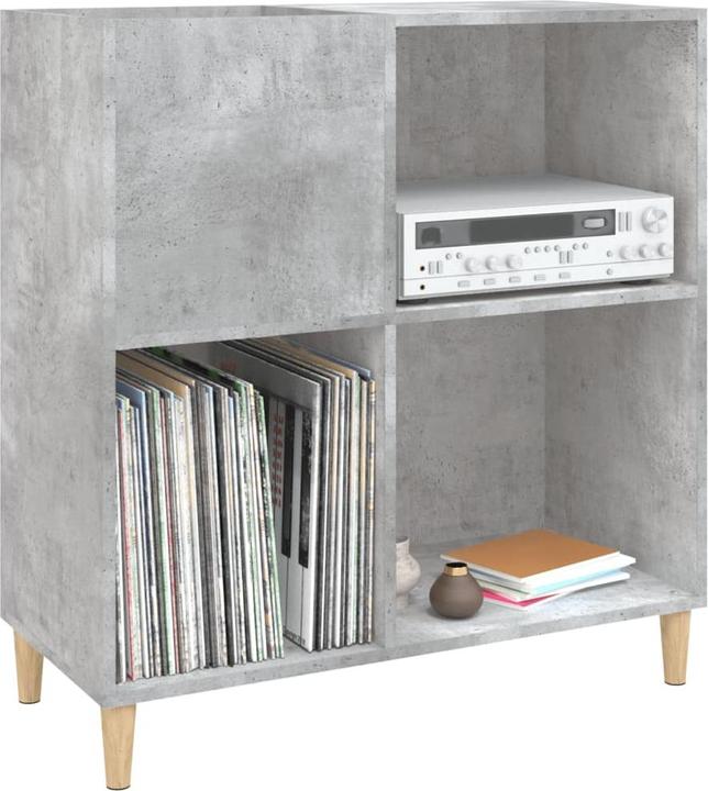 Image du produit VidaXL Plattenschrank Betongrau 84,5x38x89 cm Holzwerkstoff