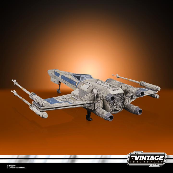 Image du produit Hasbro Star Wars Rogue One The Vintage Collection Antoc Merrick's X-Wing Fighter Véhicule avec figurine