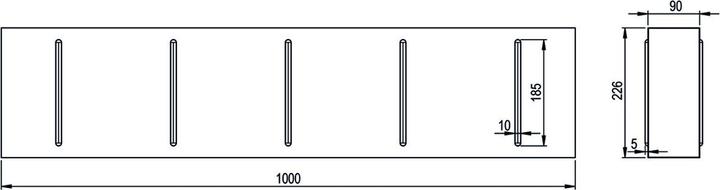Image du produit Hastrag Canal plat