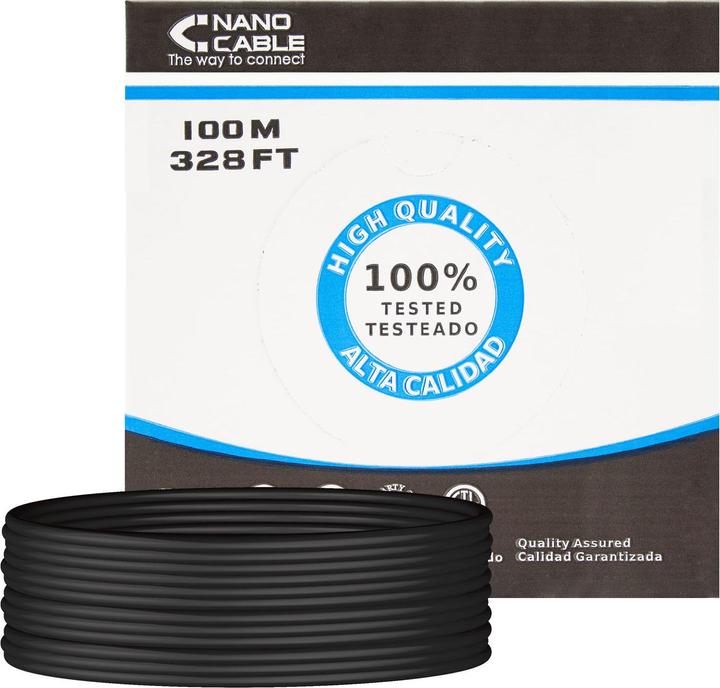 Nanocable 10.20.0502-EXT-BK (U/FTP, CAT6, 100 m)
