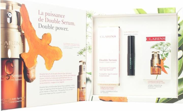 Clarins Double Serum Eyes Lote 3 pz (30 ml)